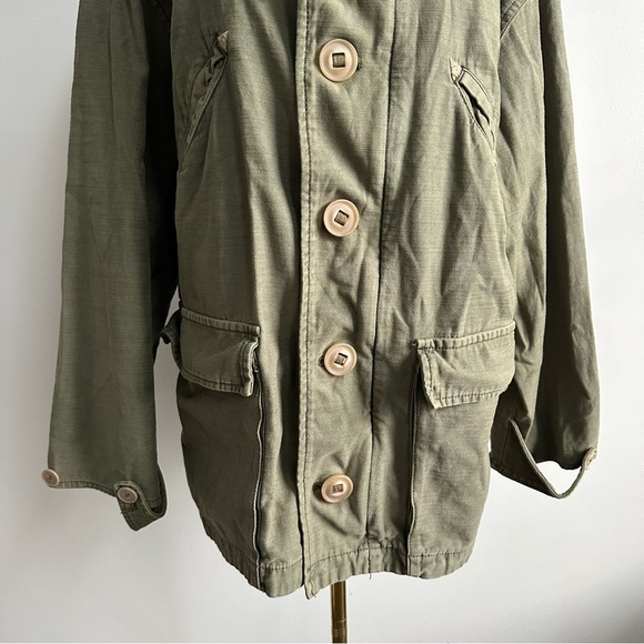 Free People‎ Joshua Tree Oversized Durable Utility Jacket Granola Girl Fall XS - Picture 7 of 14